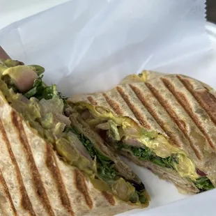 Vegan Chickpea Salad Wrap
