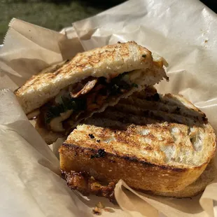 BBQ Mushroom Sandwich