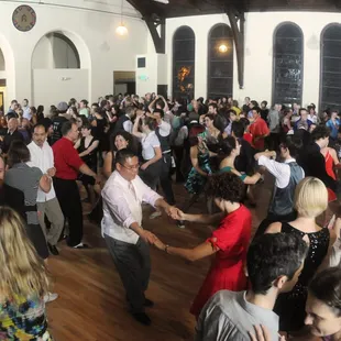 A packed house on the ballrooms opening swing night, September 24, 2011