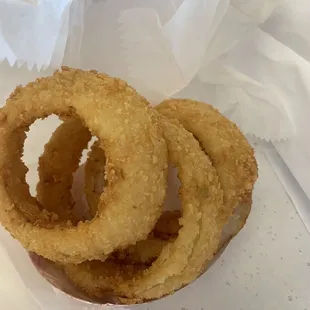Onion rings half order