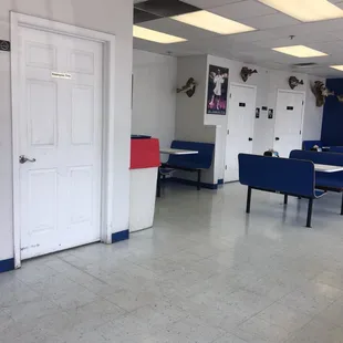 interior, sushi and sashimi