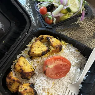 Chicken and rice
