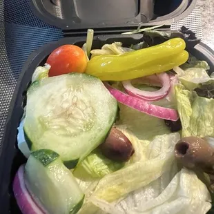 salads, food
