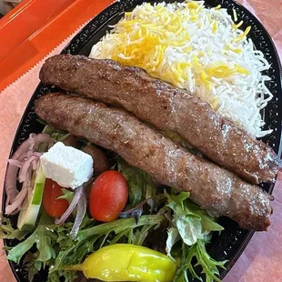Kubideh (Ground beef) Kabob