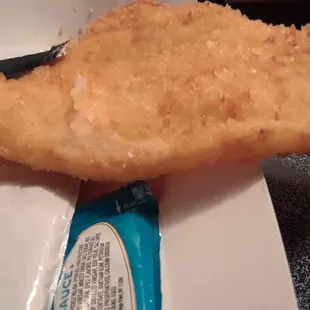 a fried fish and chips