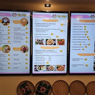 Jan 2025 Menu