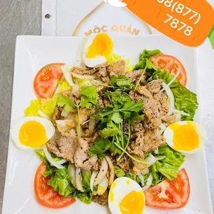 Bò Xào+ Trứng+ Salad
