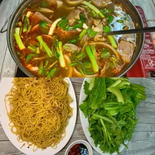 Lẩu đuôi bò sate