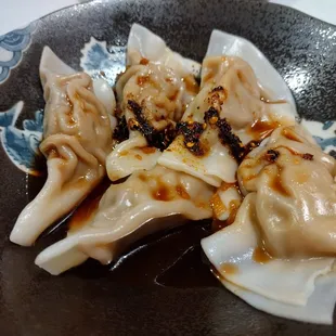 Homemade Szechuan Dumplings