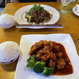 General Tso Lunch Special