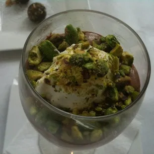 Chocolate Pistachio Parfait