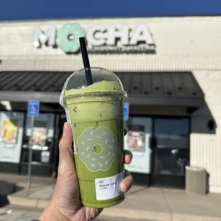Iced Matcha Latte