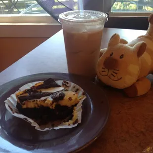 Iced Chai &amp; Marble Brownie