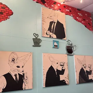 This is the first time I&apos;ve ever seen a fennec fox represented in an artistic rendition.