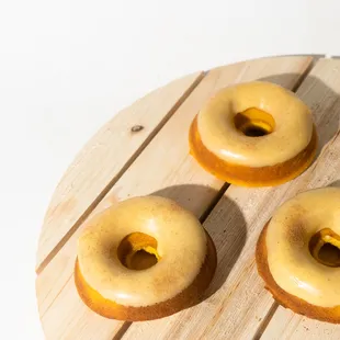Pumpkin Spice mochi donuts!!