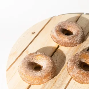 Apple Cider mochi donuts!