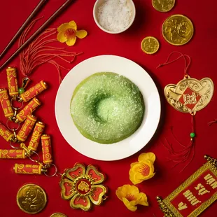 Coco Pandan mochi donut!