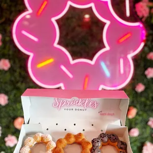 Funnel Cake, Churro, Black Sesame (Preset as part of Grand Opening Special, Buy 6 Get 3 Free)