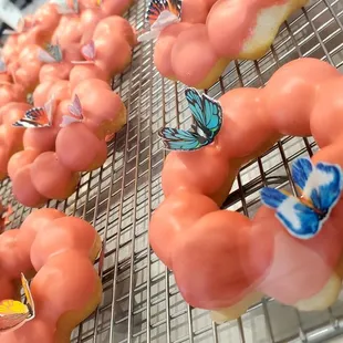 Strawberry Garden mochi donut