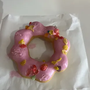 Strawberry donut