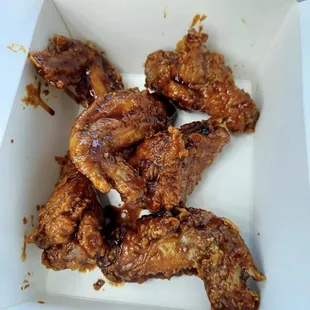 Barbecue wings