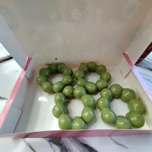 Green Tea Donuts