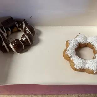 Nutella and beignet donut