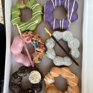 dough desserts, donuts, food