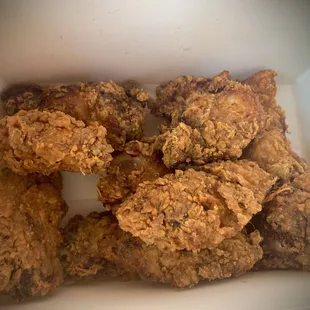 Mochi crispy chicken wings