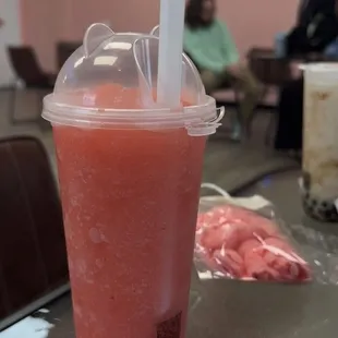 2. Strawberry Slush