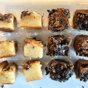 Chocolate Chip &amp; Cookies and Cream Butter Mochi (mixed by dozen)