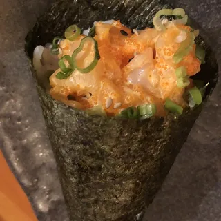 Spicy Chopped Scallop Hand Roll