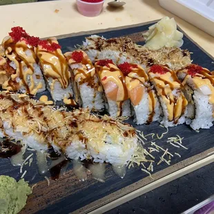 Signature roll and pineapple fantasy