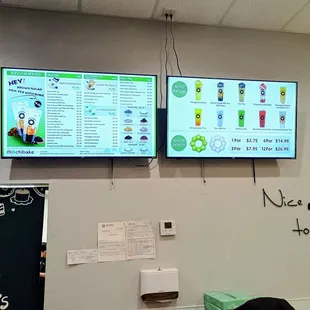 Menus
