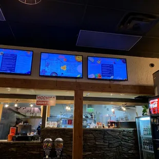 Menu and order station