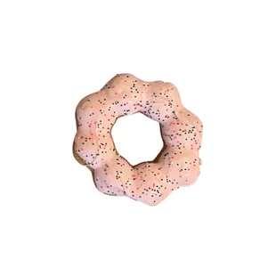 Strawberry Mochi Donut with Sprinkles