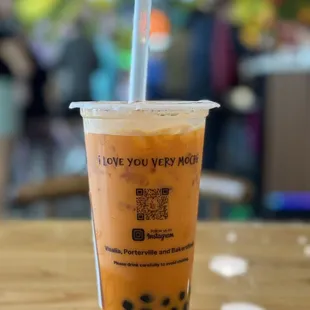 Thai Tea Boba