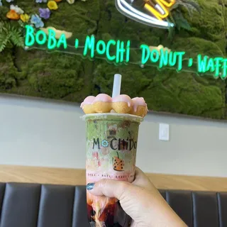 Strawberry Matcha Latte