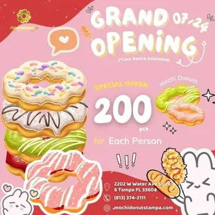 Grand opening next month we can't wait for serving you