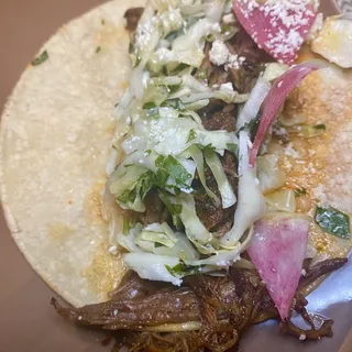 Kid Short Rib Taco w/Cheese