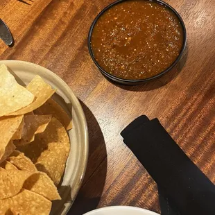 Chips and salsa a must! Very fresh!