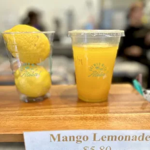 Mango lemonade
