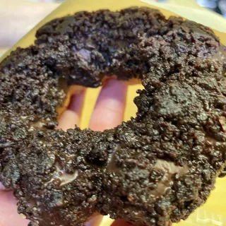 Brownie Crumbles Mochi Donut