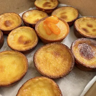 Mochi Tarts and a Tangerine Kumquat Mochi Muffin.