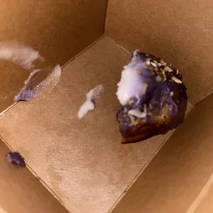 Purple Mochi Muffin with Haupia