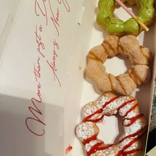 Bought 2 boxes of three pieces, 3 corn dogs, 2 boba drinks and and ice cream cone for $53