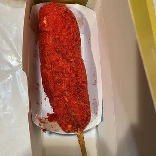 Hot Cheetos Original Hotdog