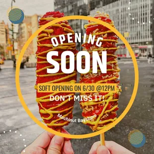 Soft opening on 6/30 @12pm