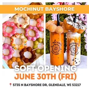 Soft opening on 6/30 @12pm