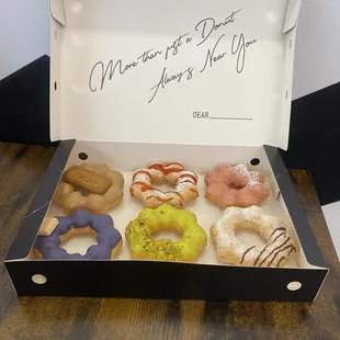 a box of doughnuts